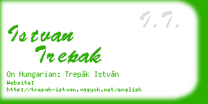 istvan trepak business card